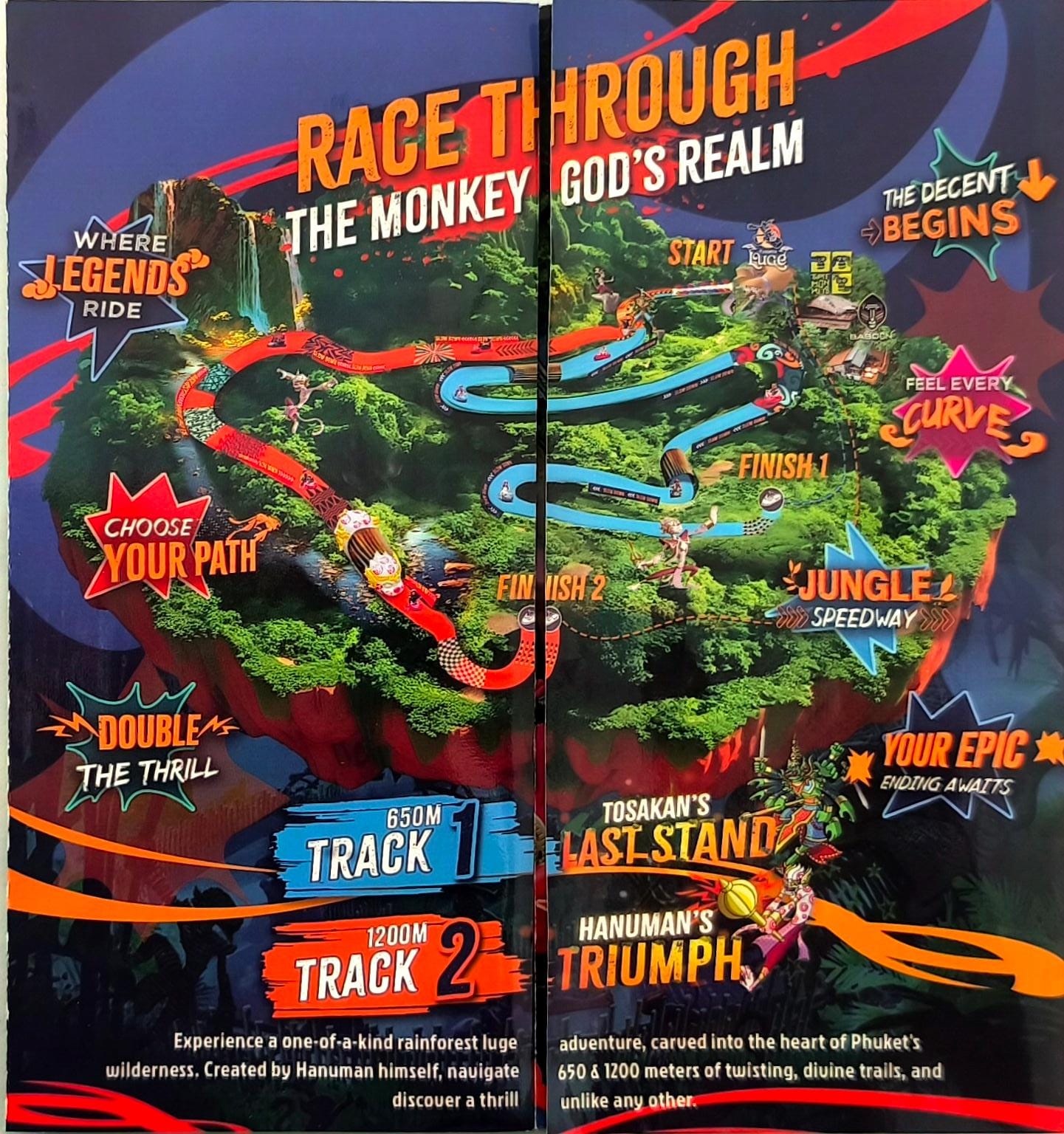 Hanuman World (Luge)